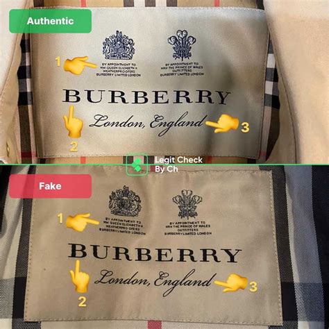 burberrys real or fake|genuine burberry label.